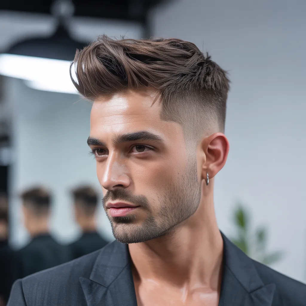 short mens haircut