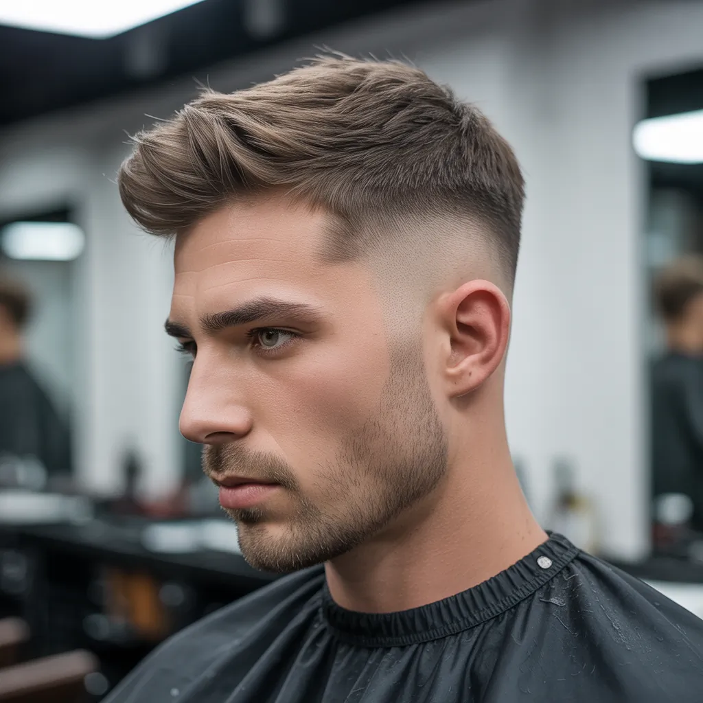 short mens haircut