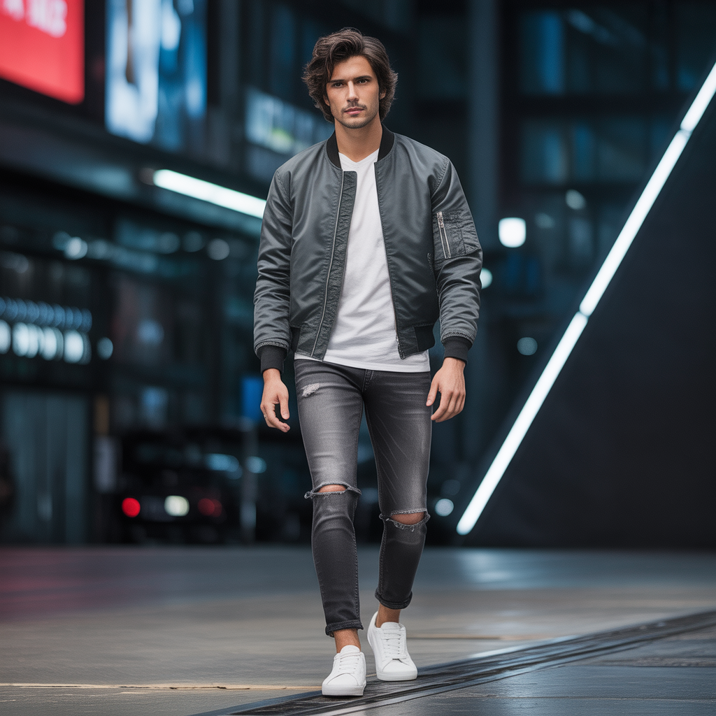 short messy hair men