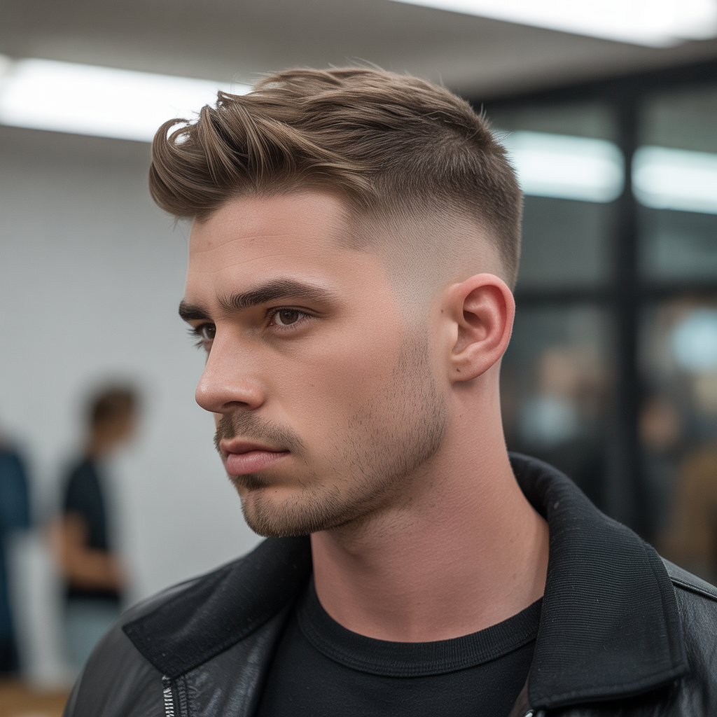 short quiff haircut