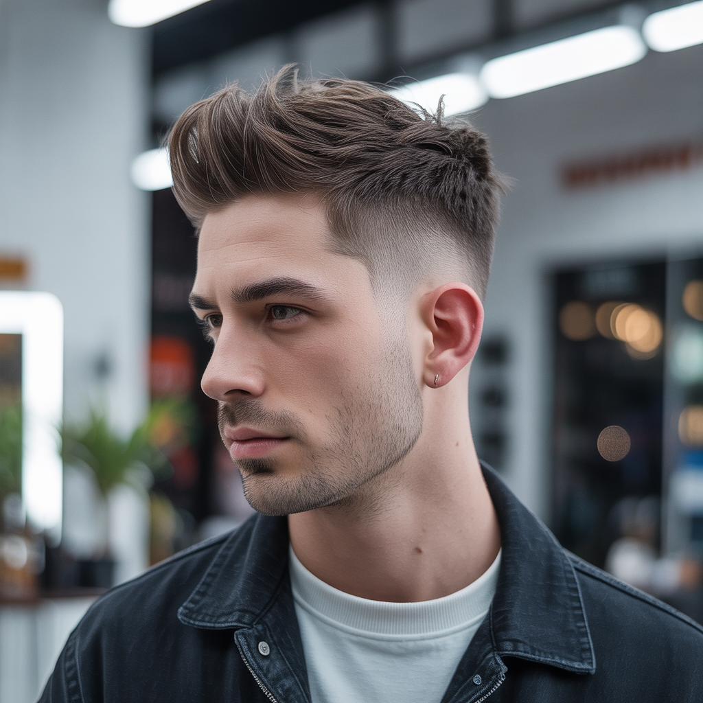 short quiff haircut