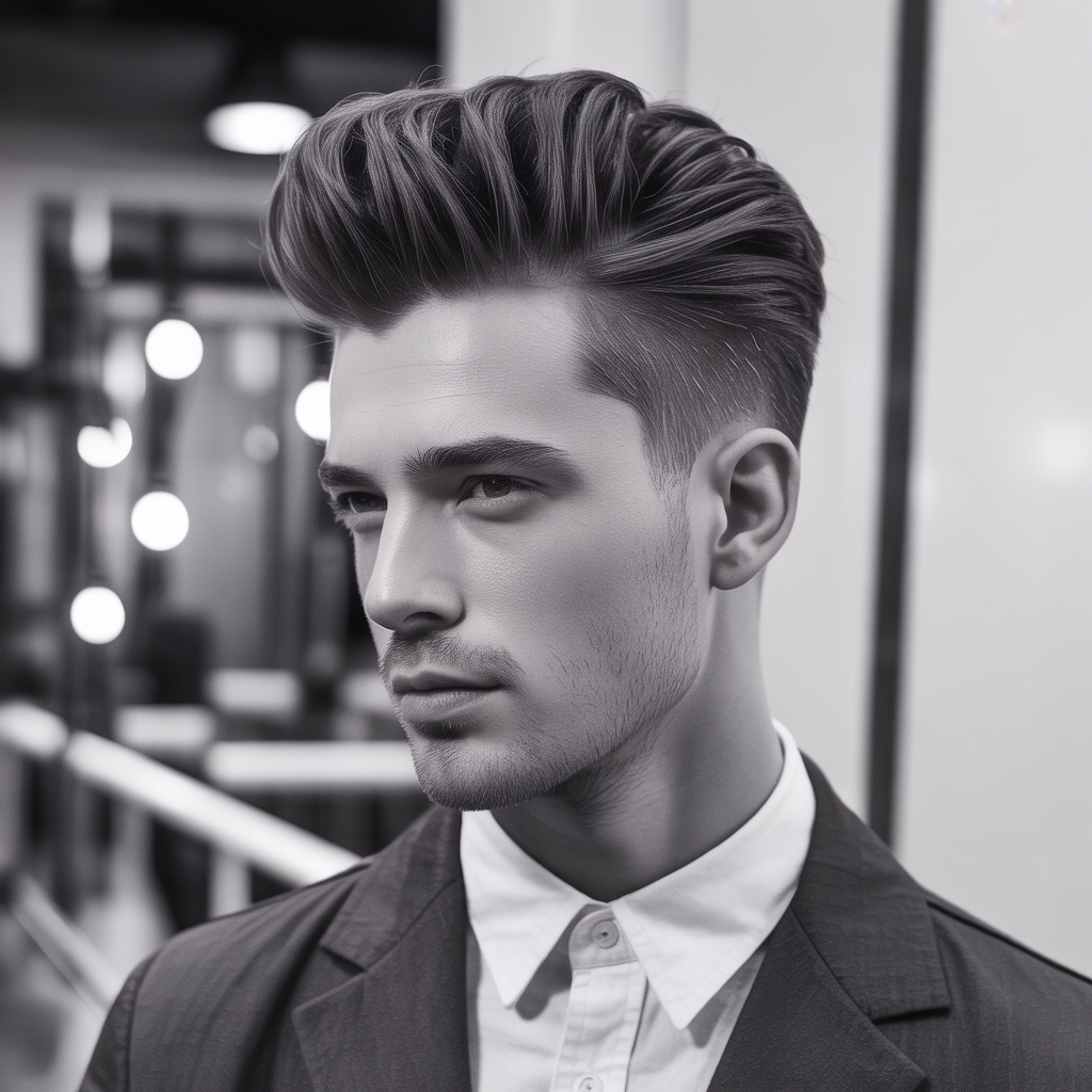 short quiff haircut