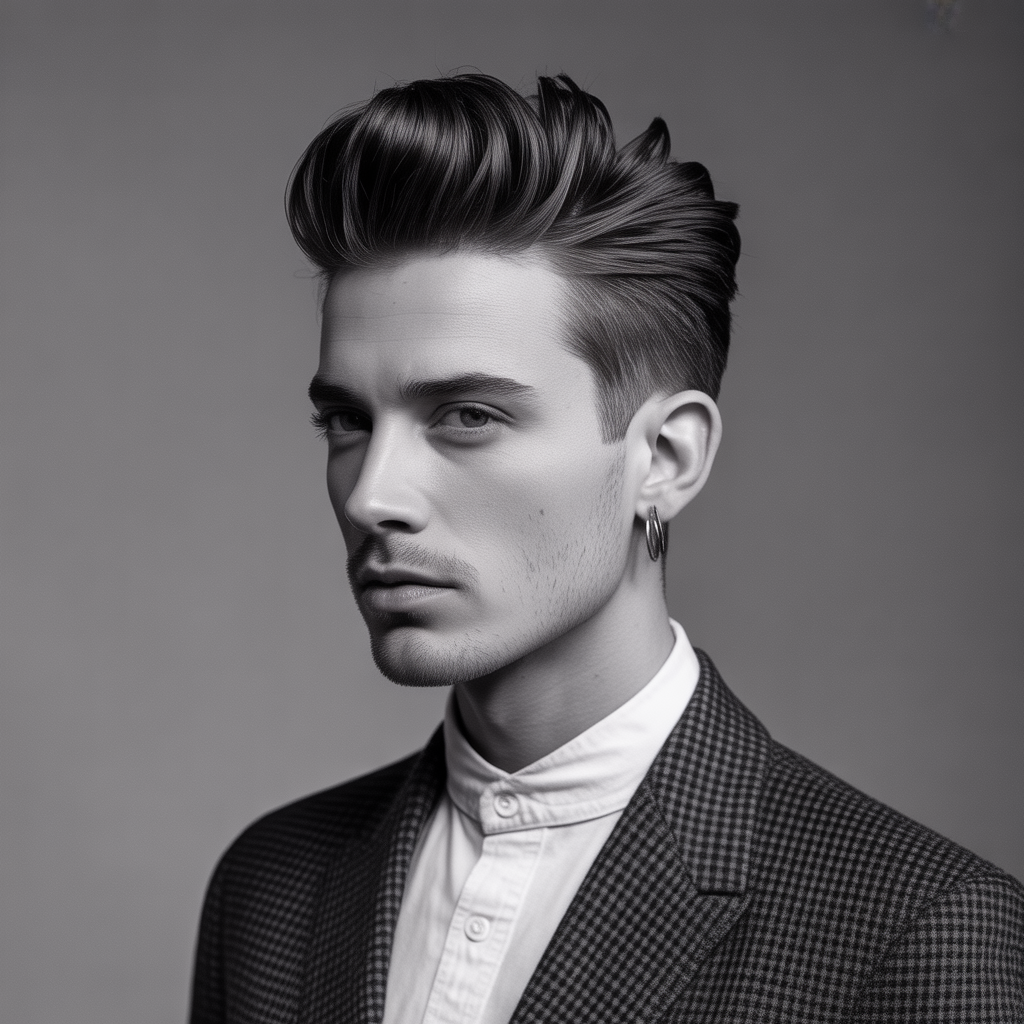 short quiff haircut