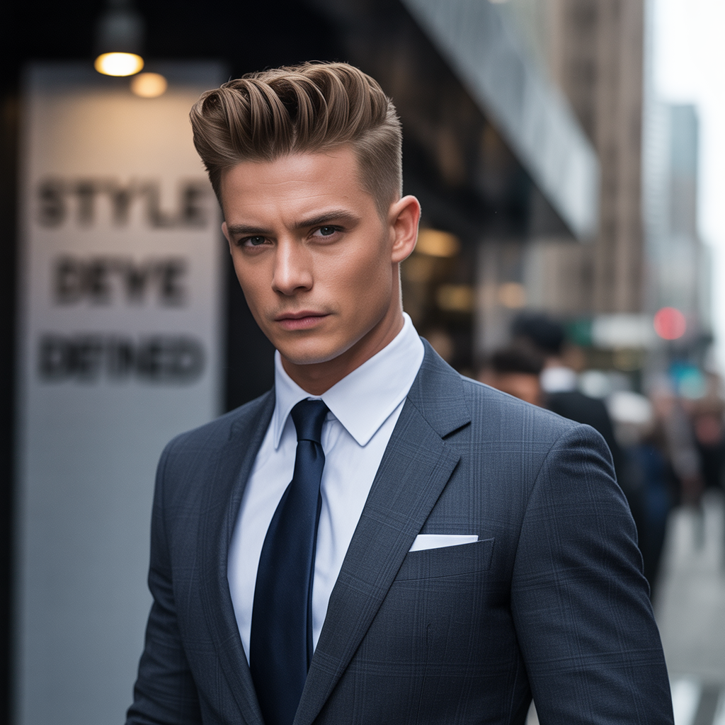 short quiff haircut