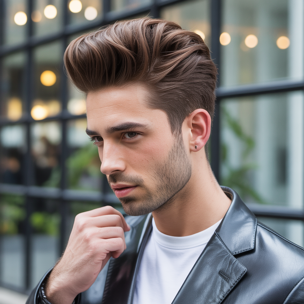 short quiff haircut