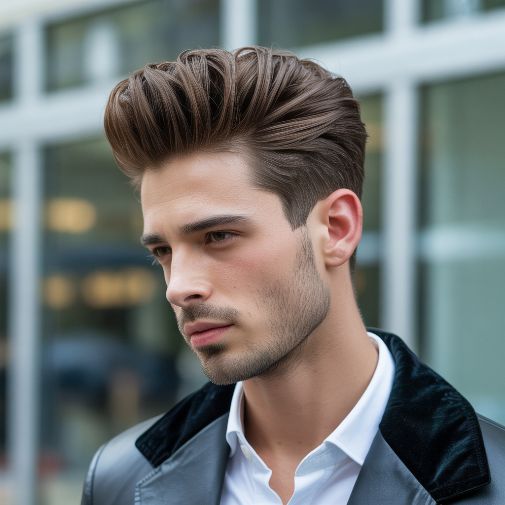 short quiff haircut