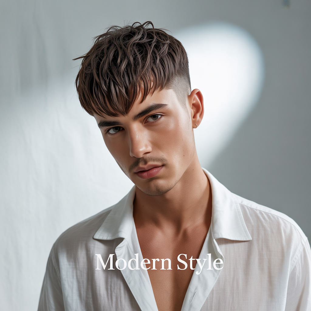short shaggy haircuts for men