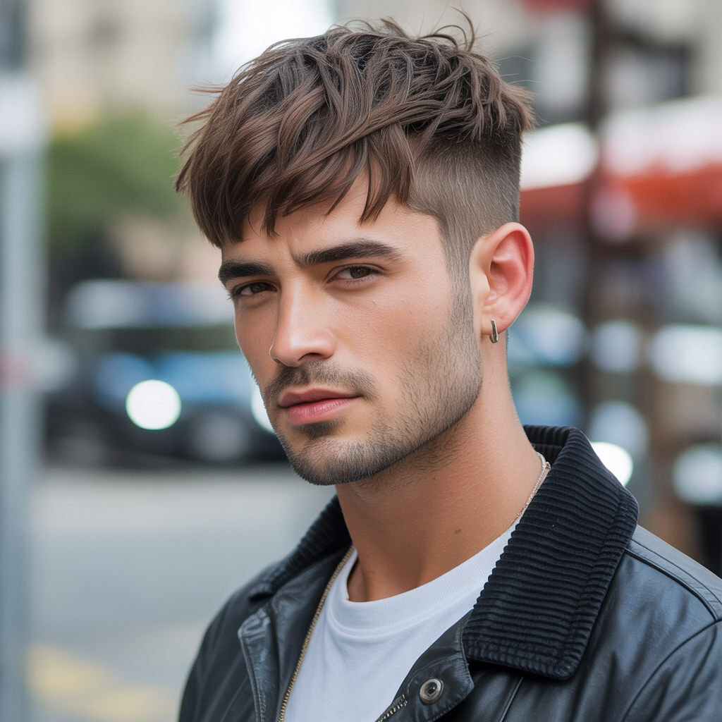 short shaggy haircuts for men