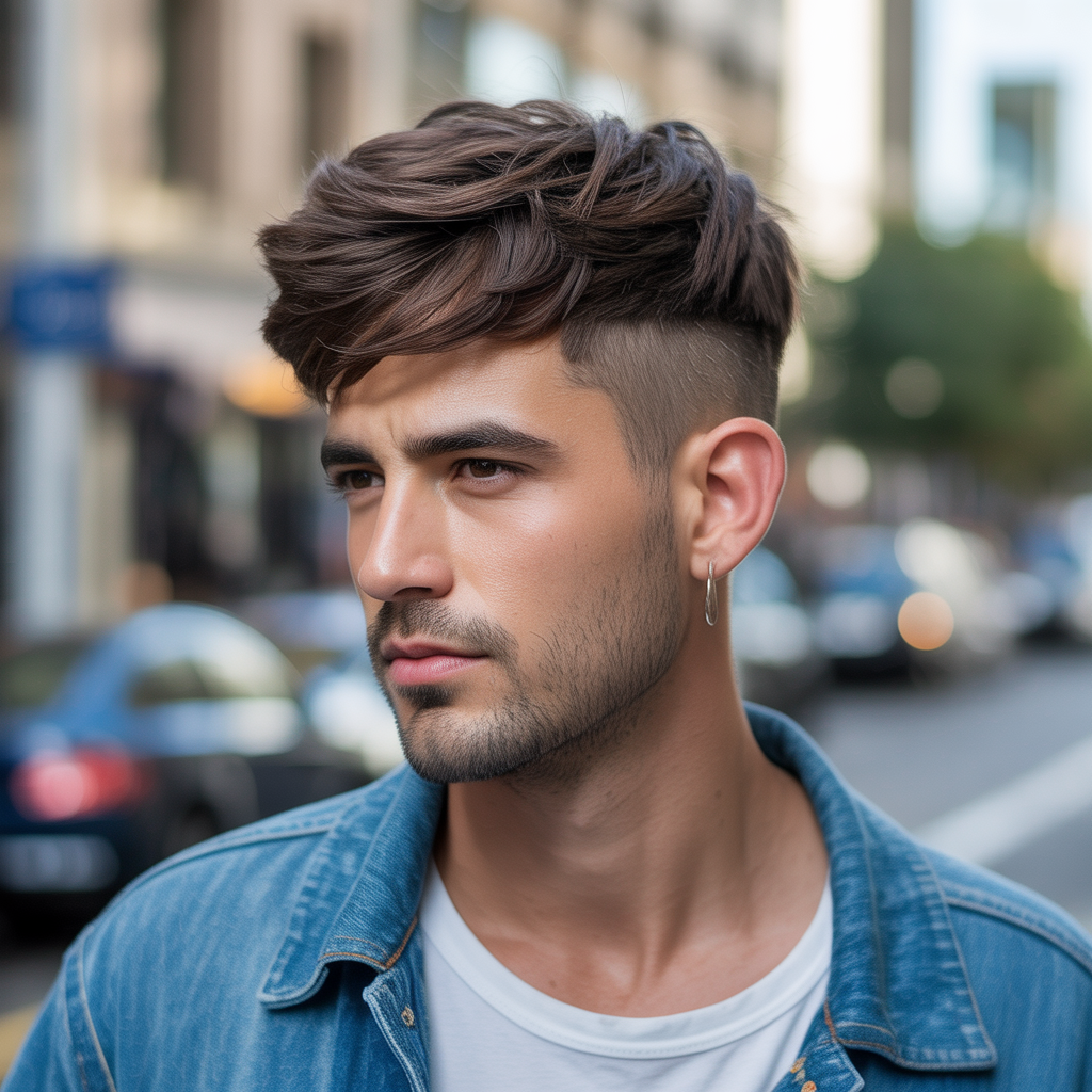 short shaggy haircuts for men
