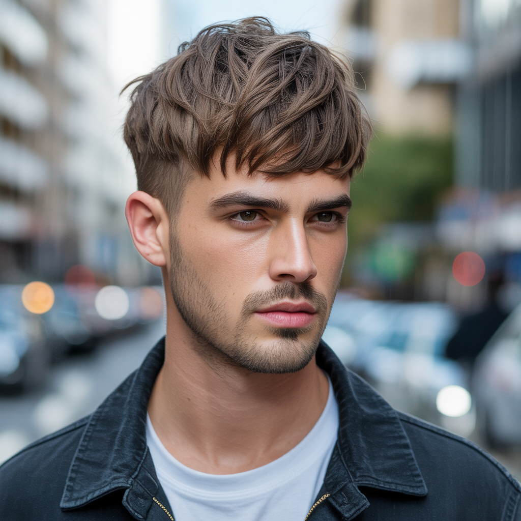 short shaggy haircuts for men