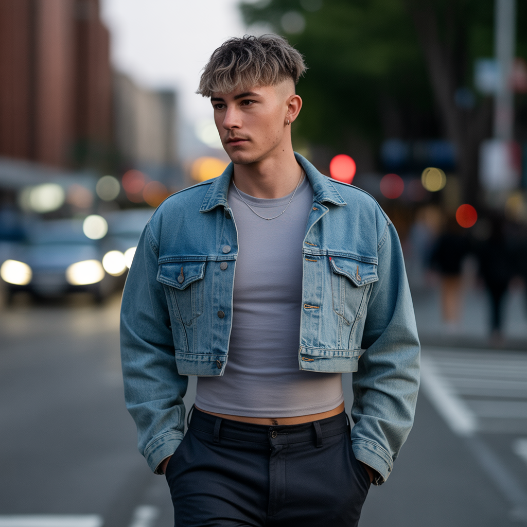 short shaggy haircuts for men