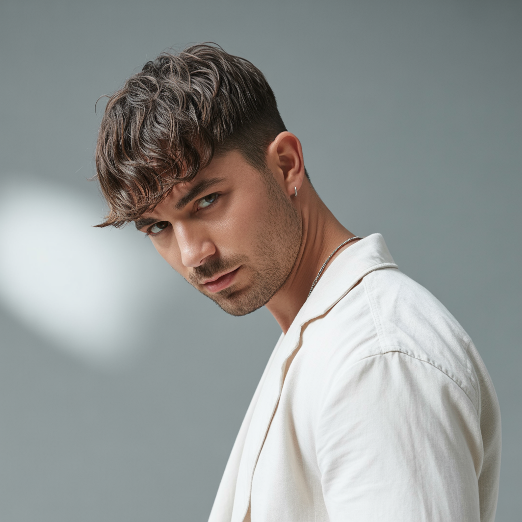 short shaggy haircuts for men