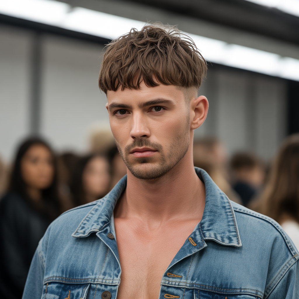 short shaggy haircuts for men