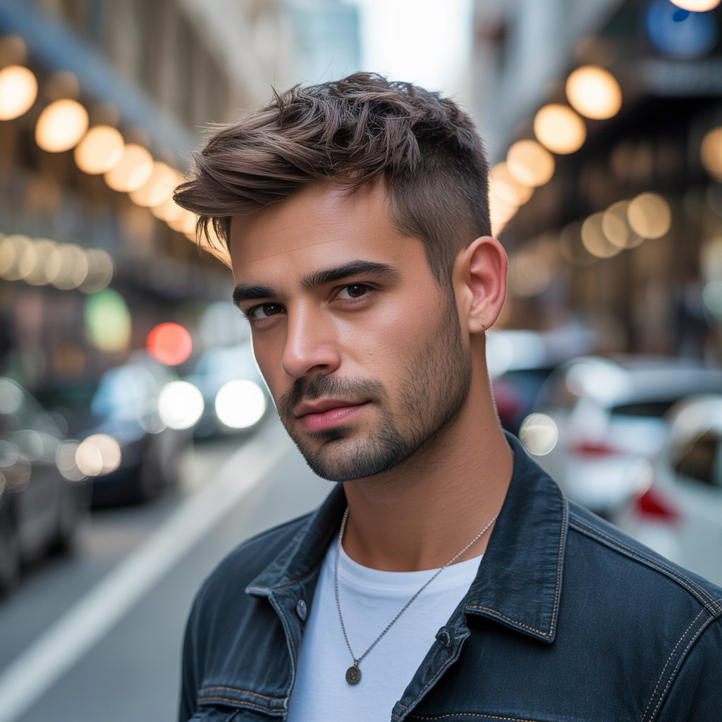 short shaggy haircuts for men