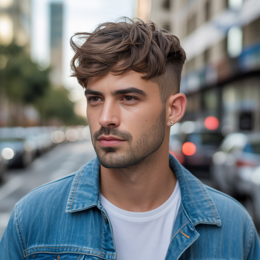 short shaggy haircuts for men