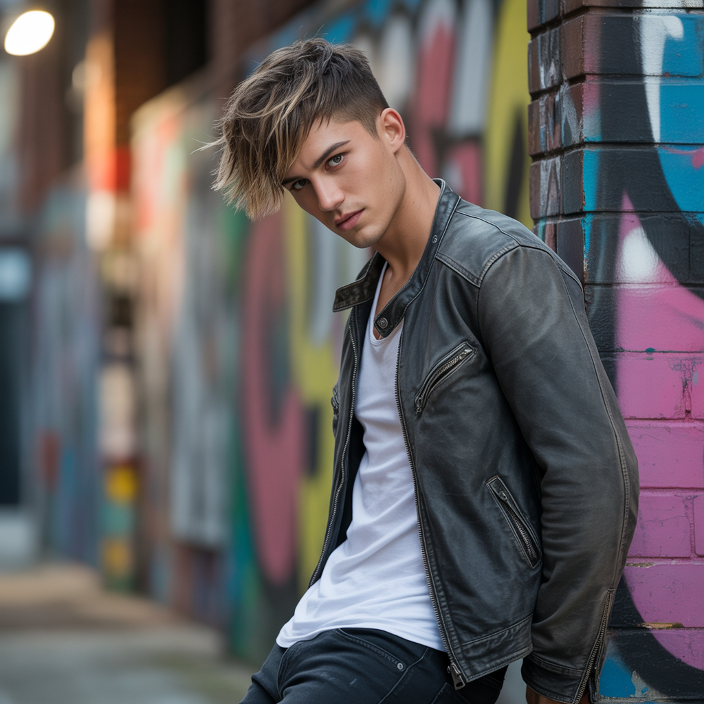 short shaggy haircuts for men