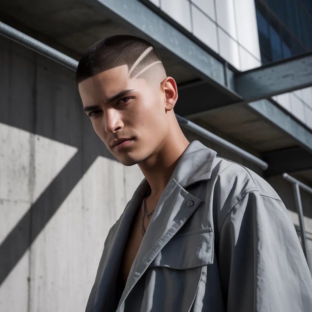 short shaved hairstyles