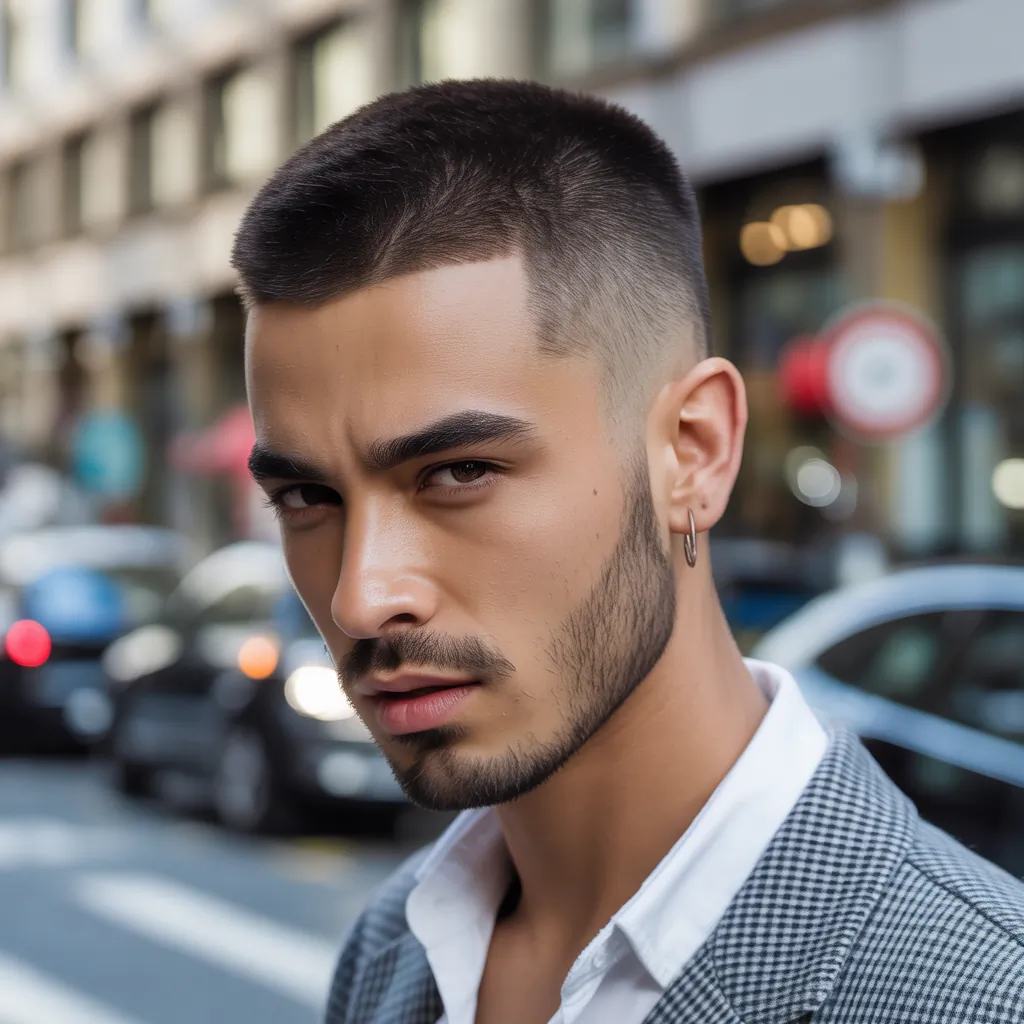 short shaved hairstyles