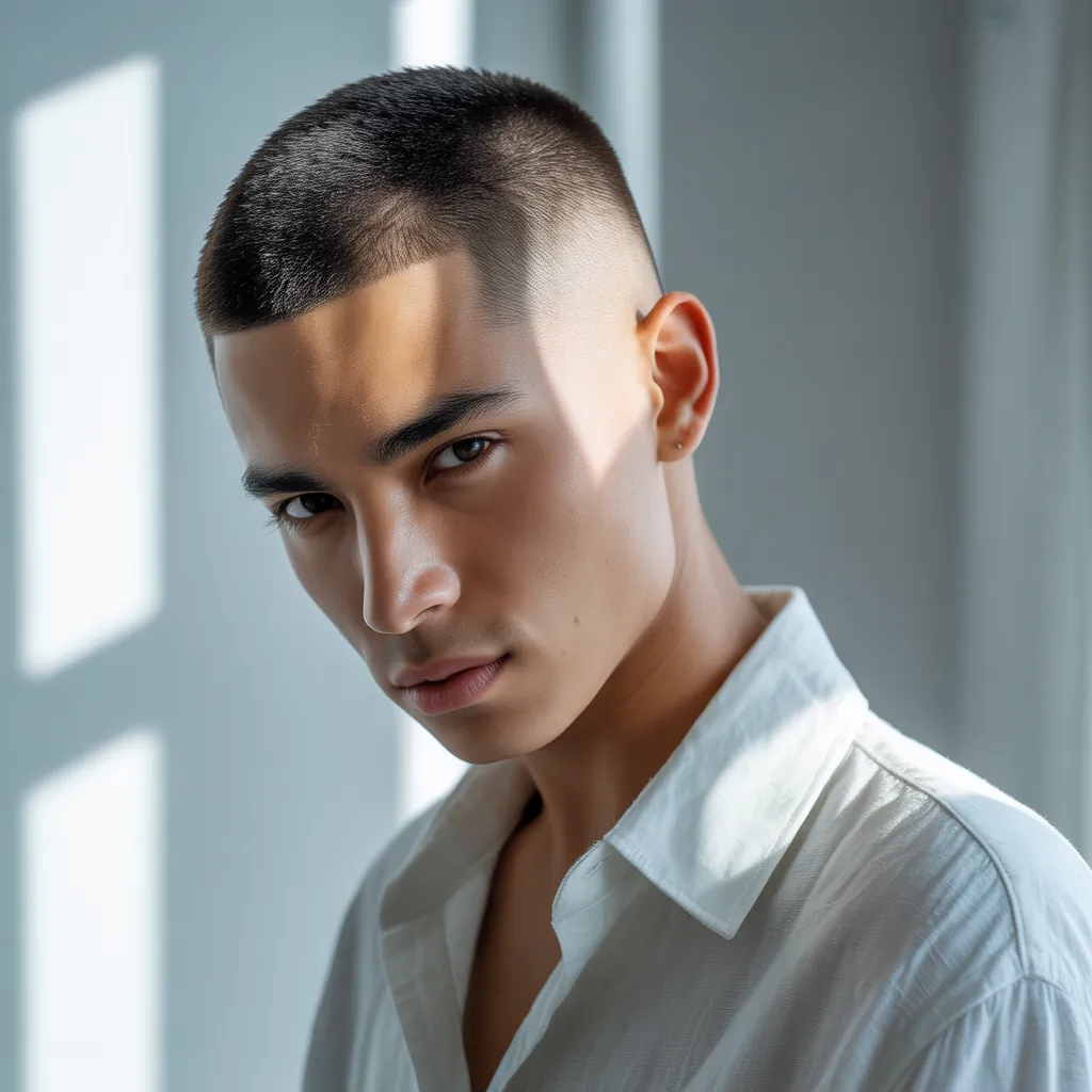 short shaved hairstyles