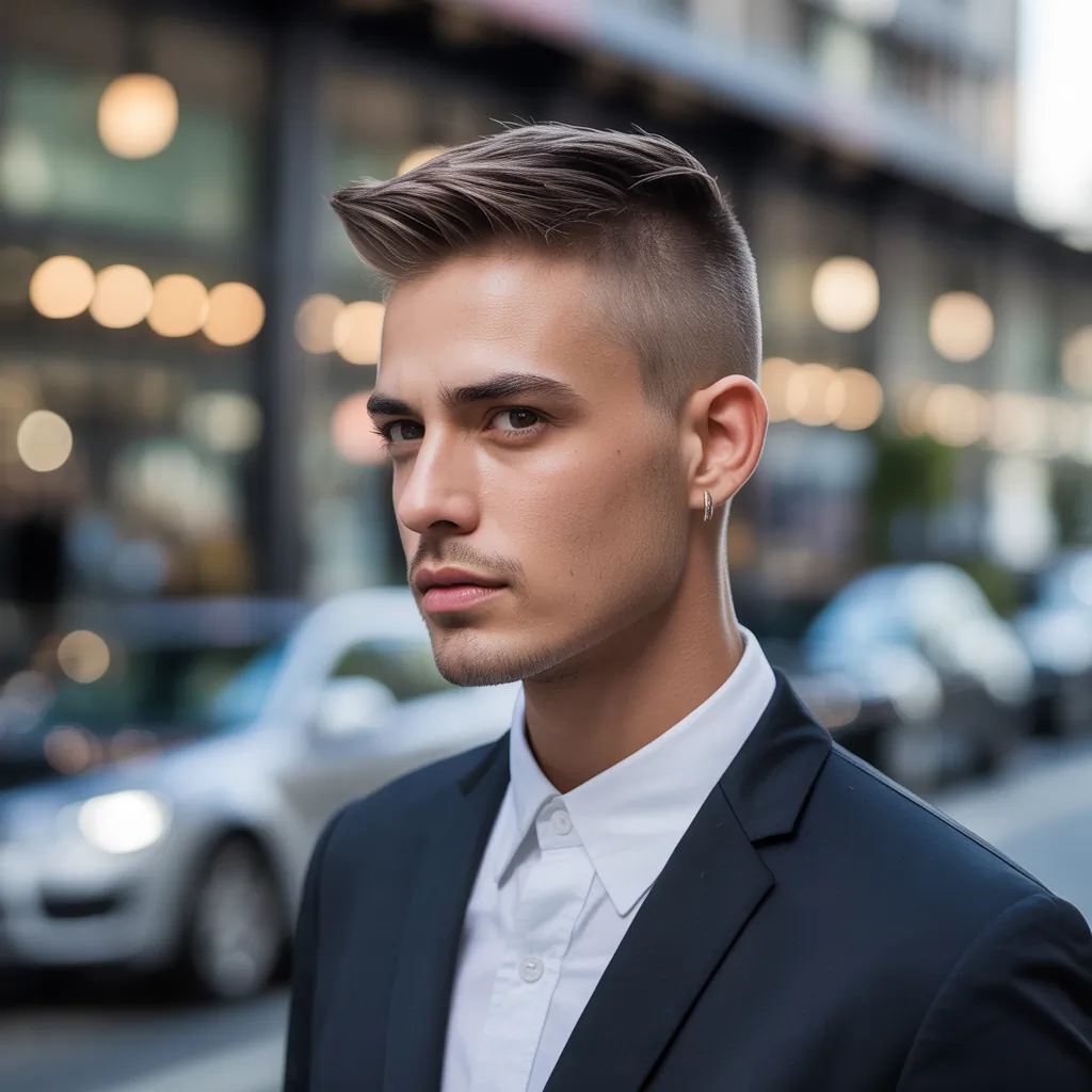 short shaved hairstyles