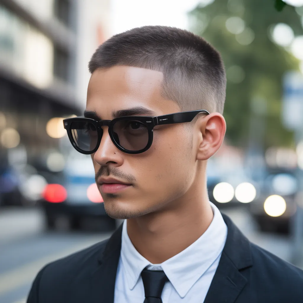 short shaved hairstyles