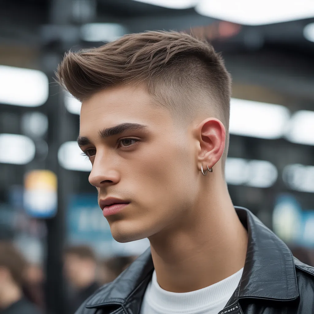 short shaved hairstyles