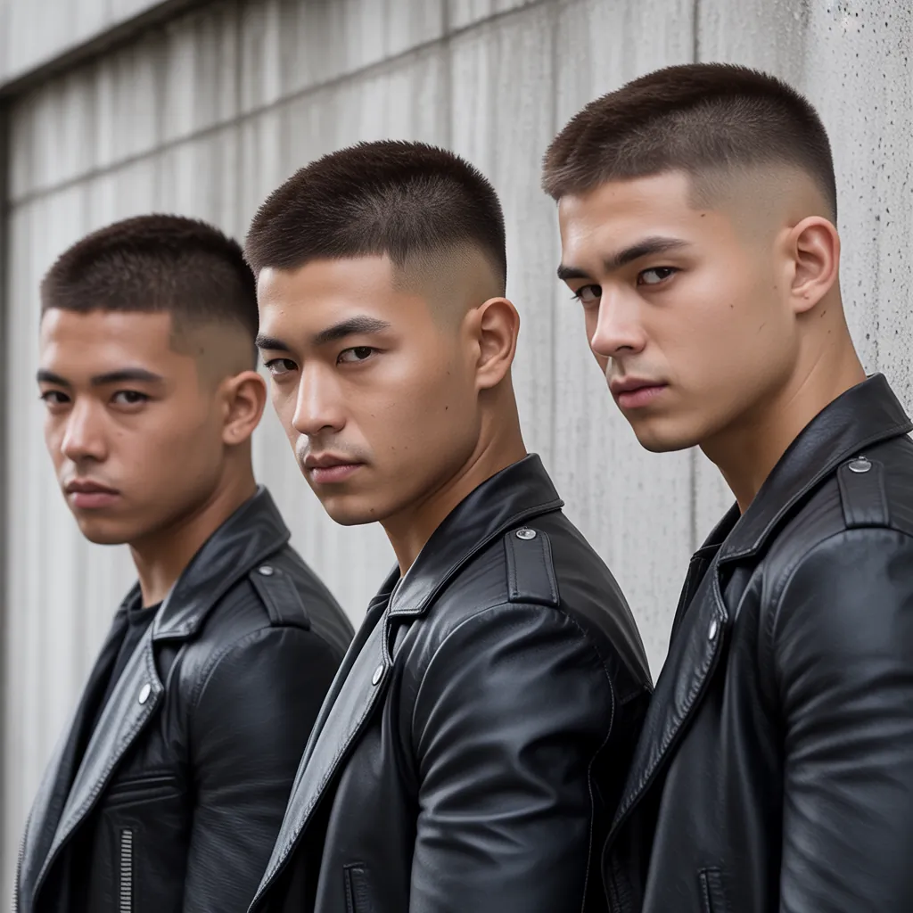 short shaved hairstyles