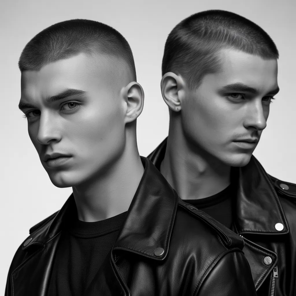 short shaved hairstyles