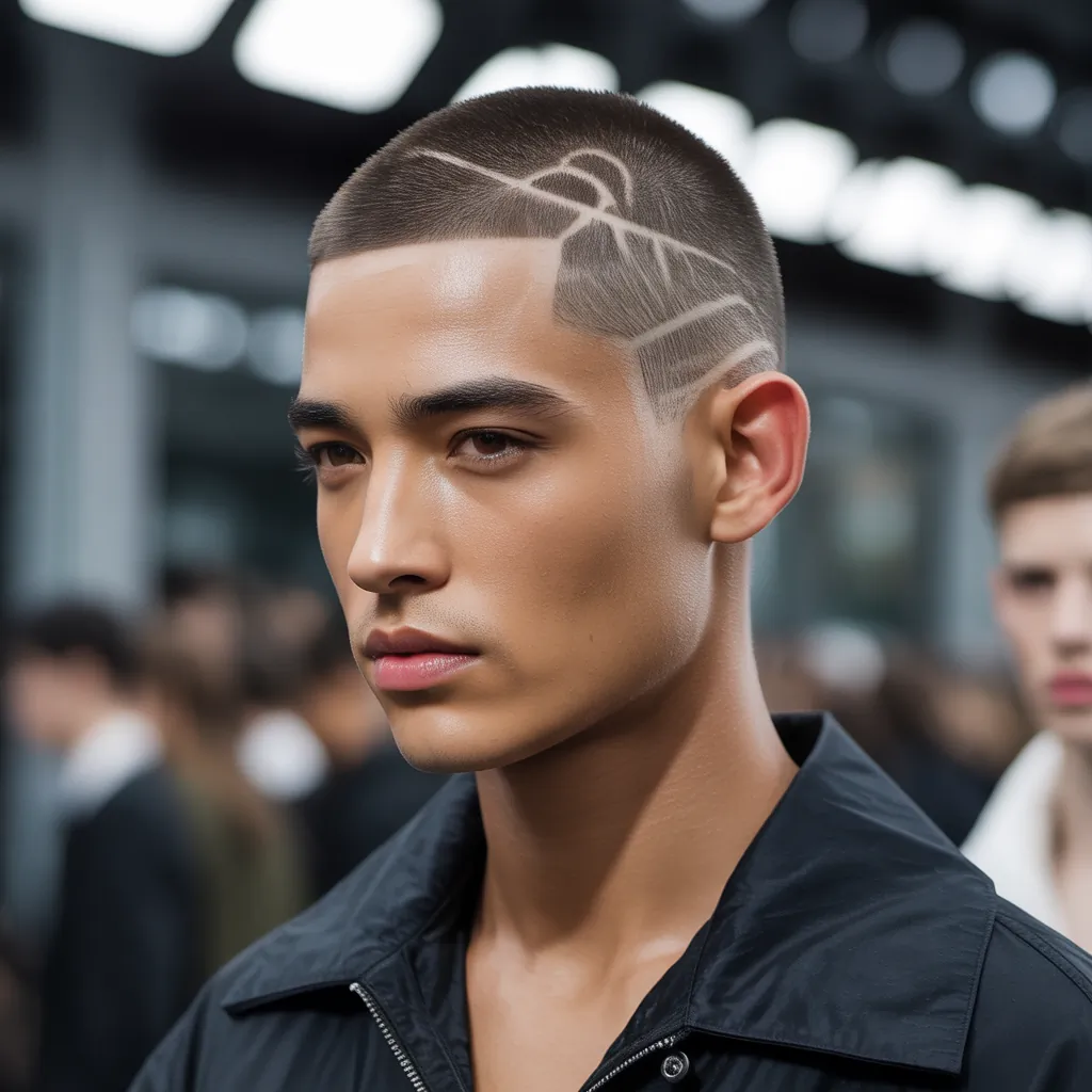 short shaved hairstyles