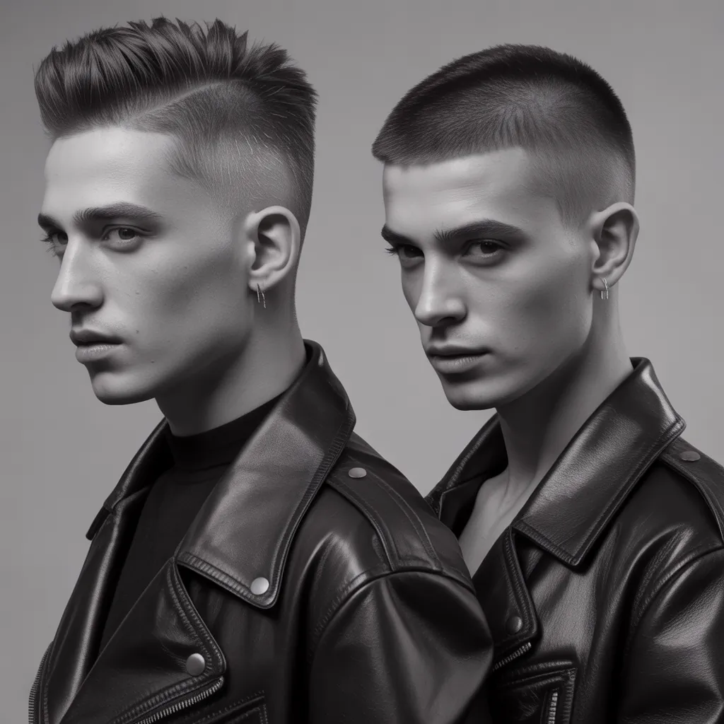 short shaved hairstyles