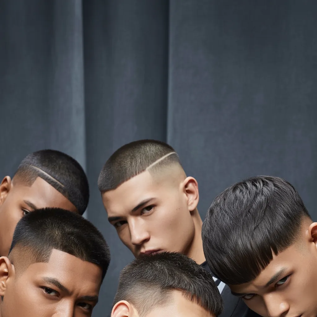 short shaved hairstyles