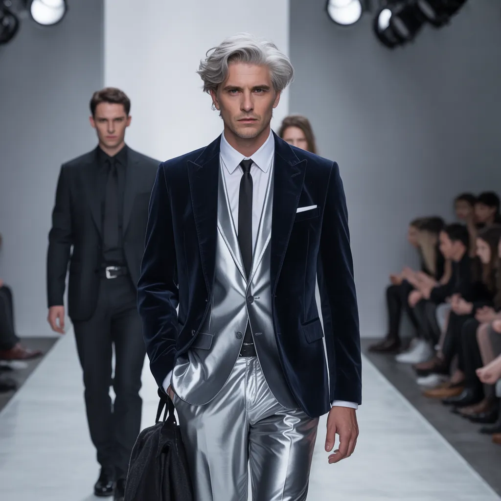 silver haired beauties