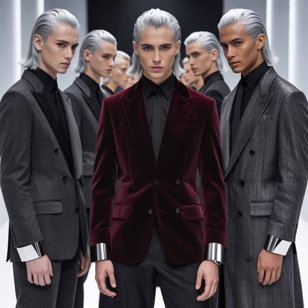 silver haired beauties