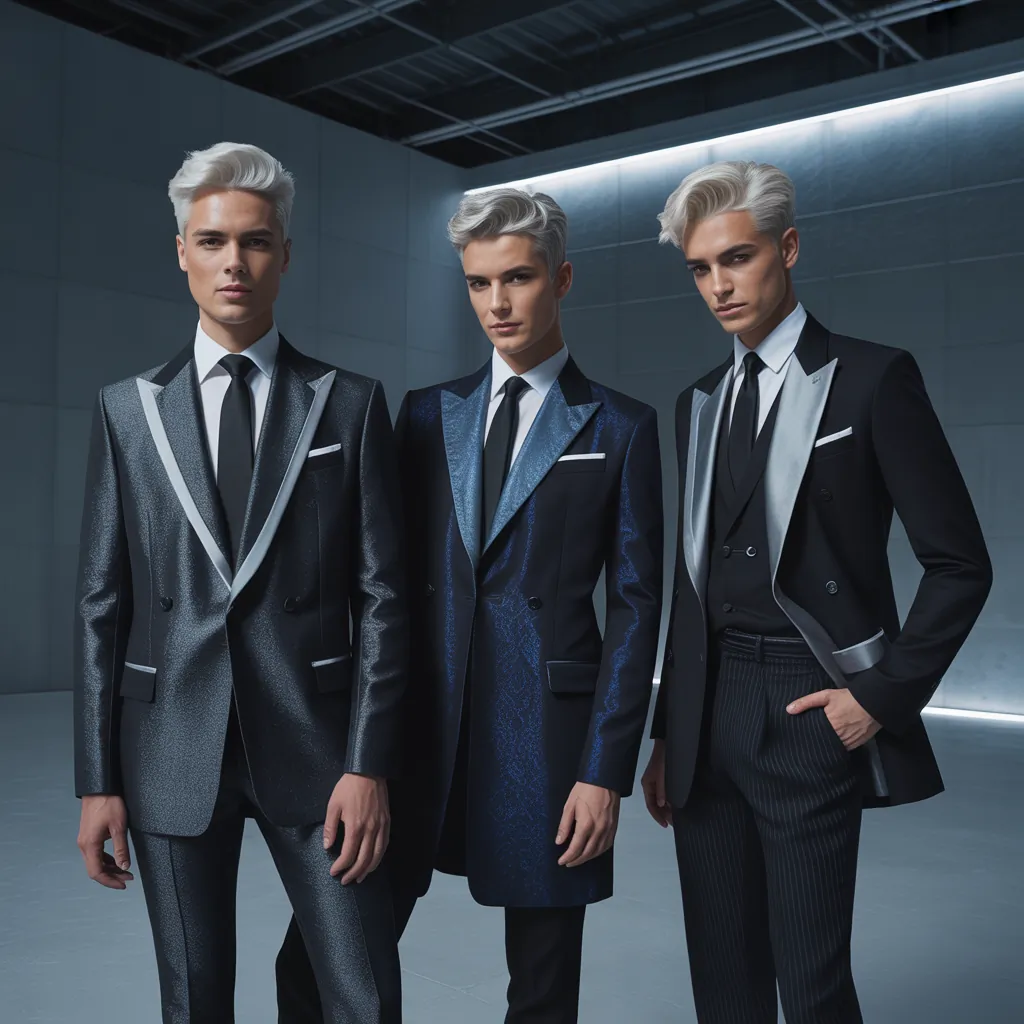 silver haired beauties