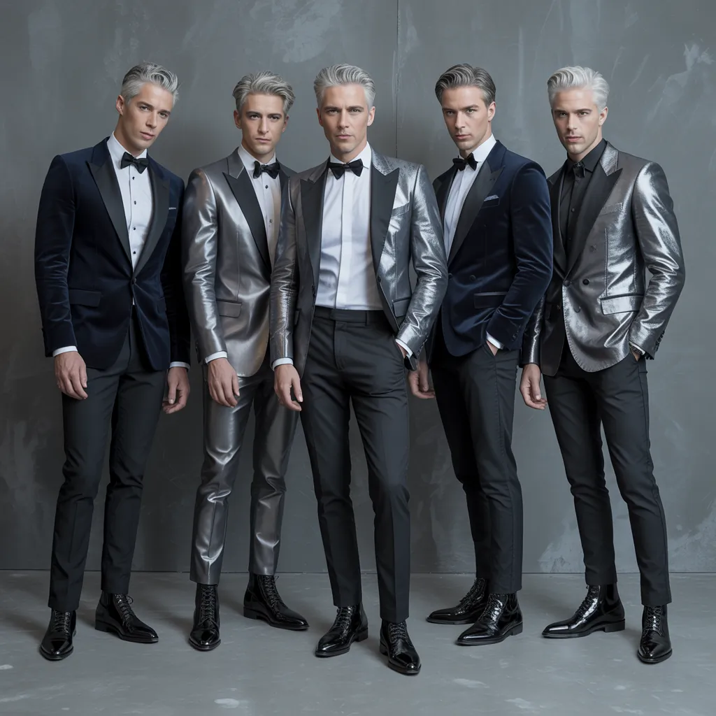 silver haired beauties