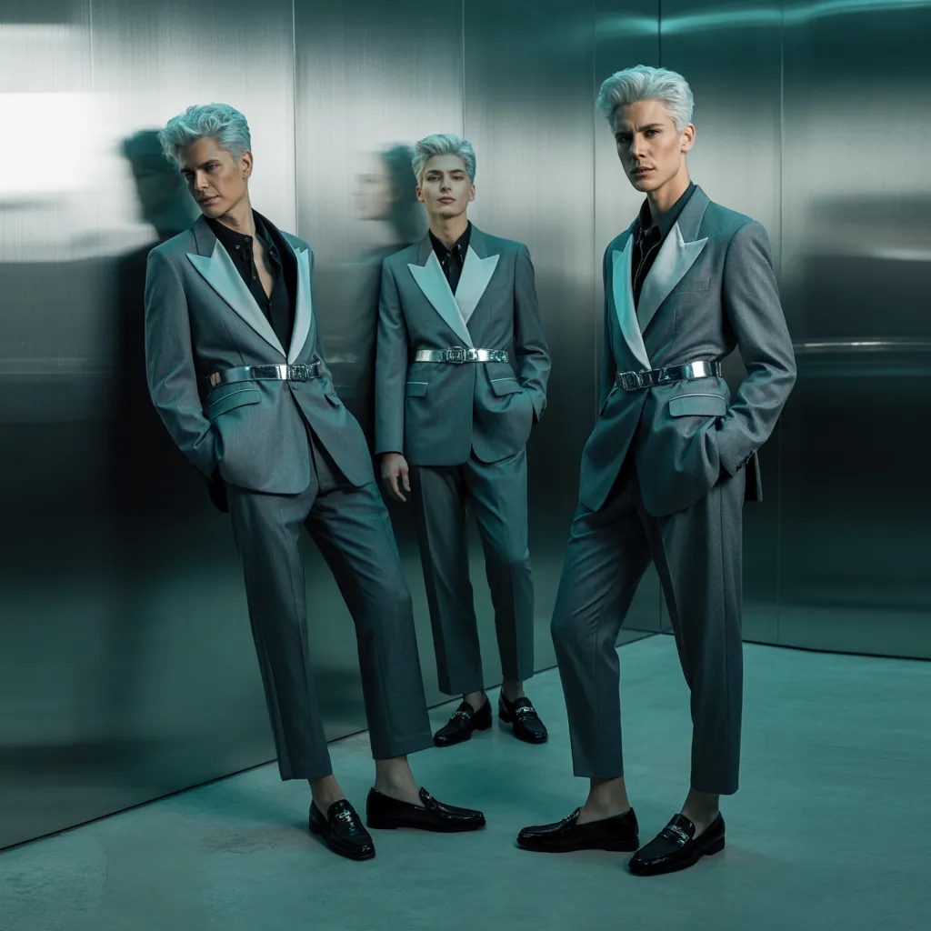 silver haired beauties