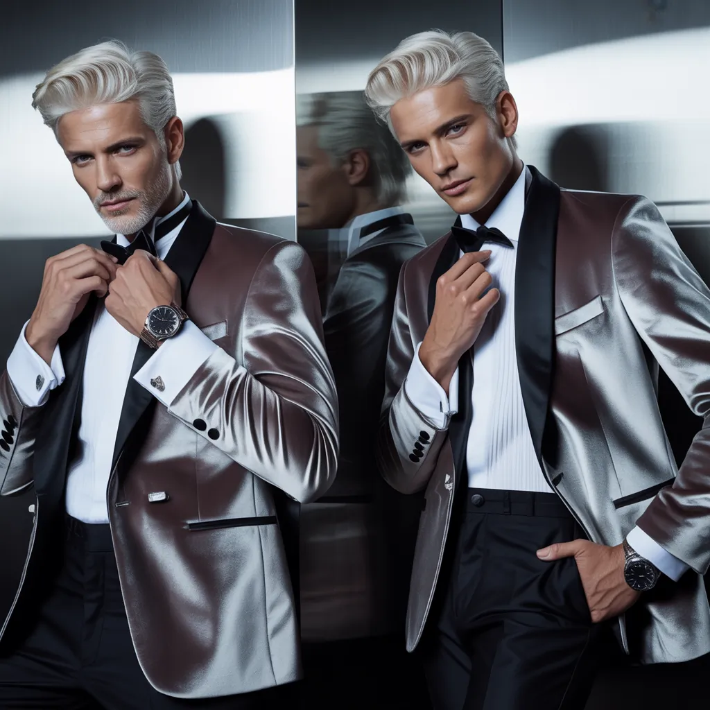 silver haired beauties