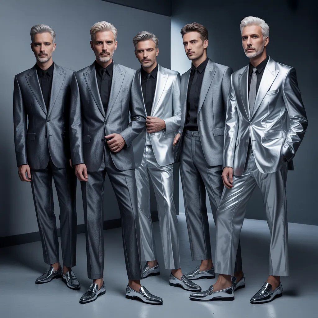 silver haired beauties