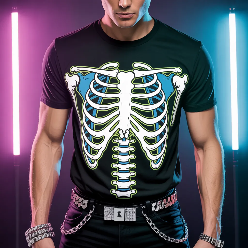 skeleton shirt