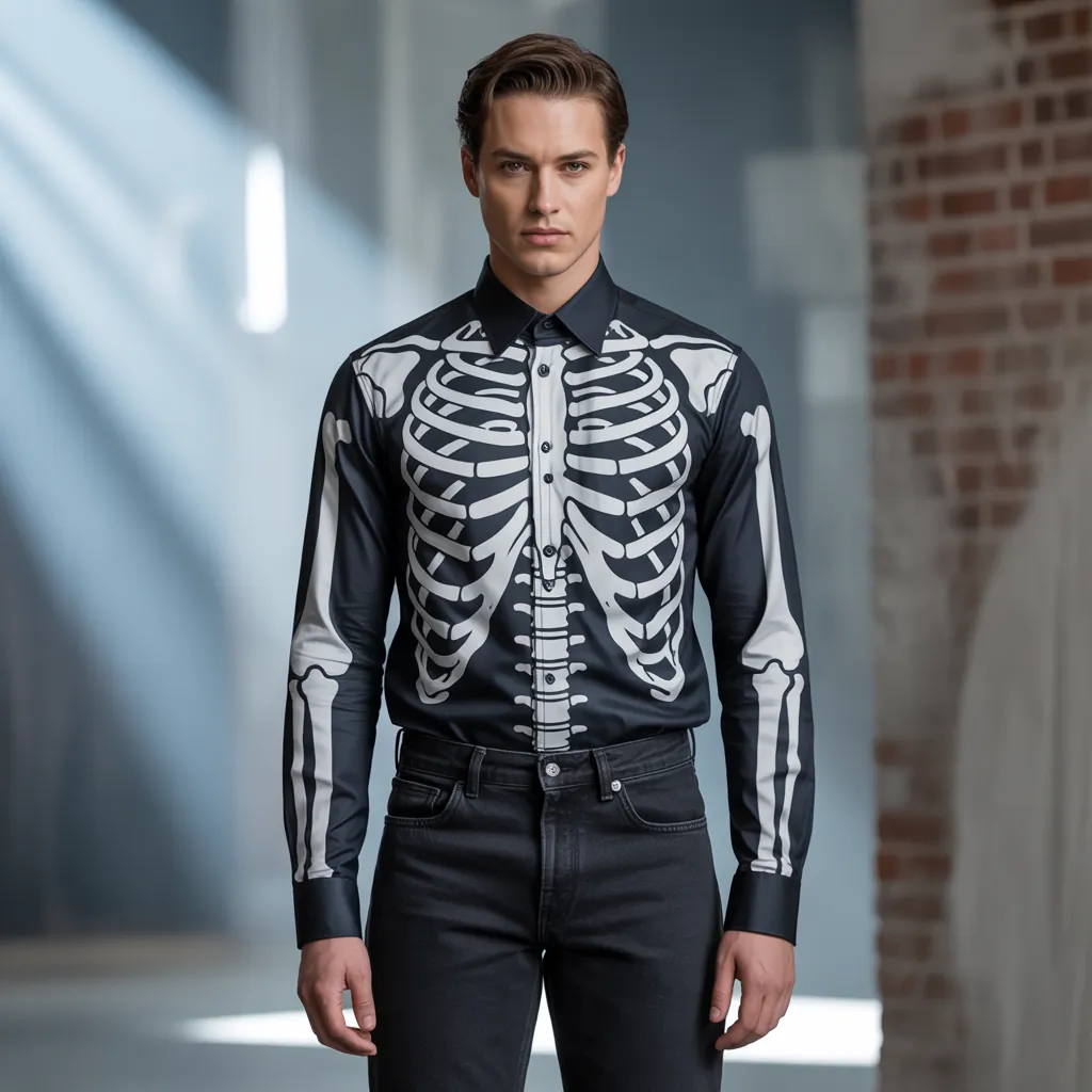 skeleton shirt