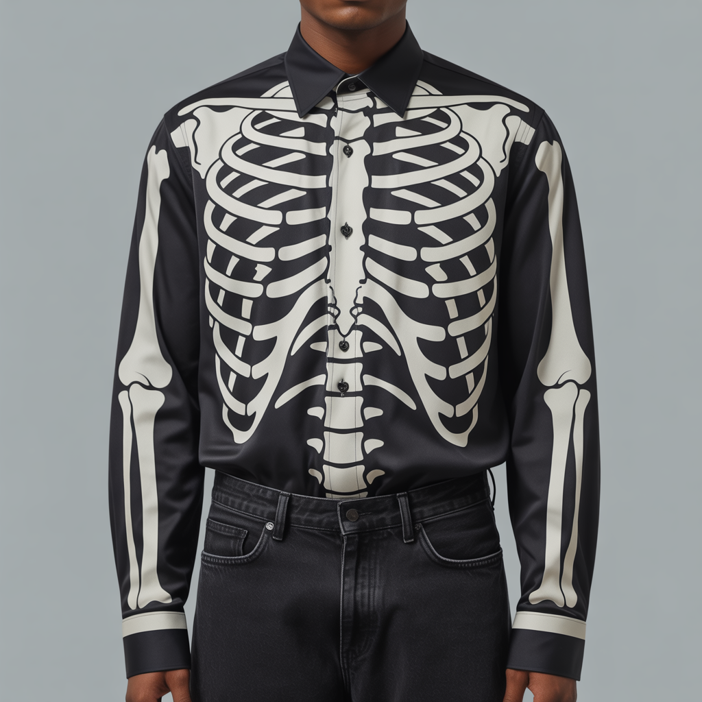 skeleton shirt