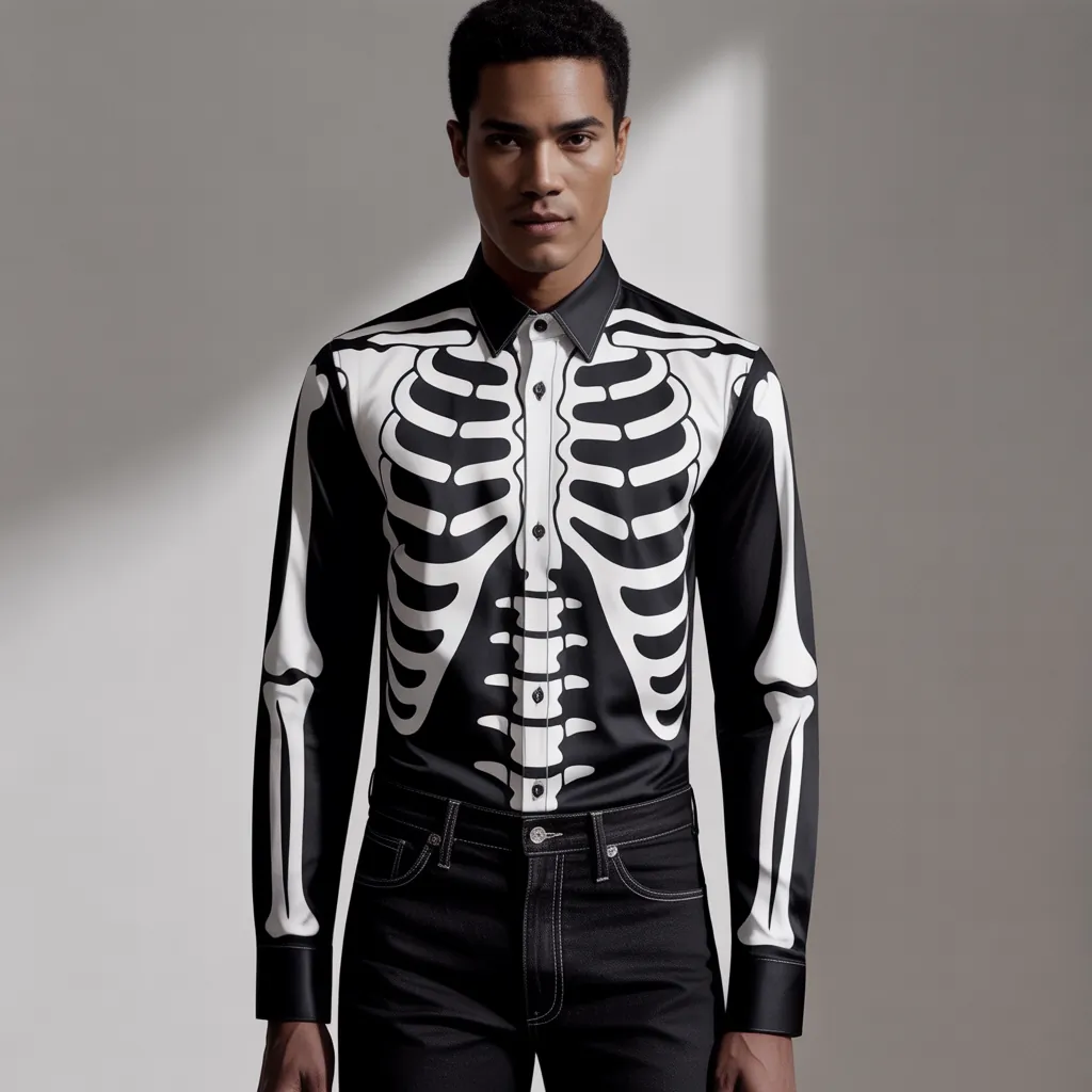 skeleton shirt