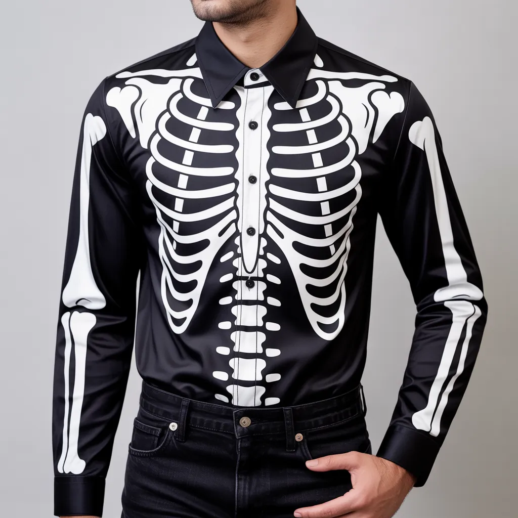 skeleton shirt