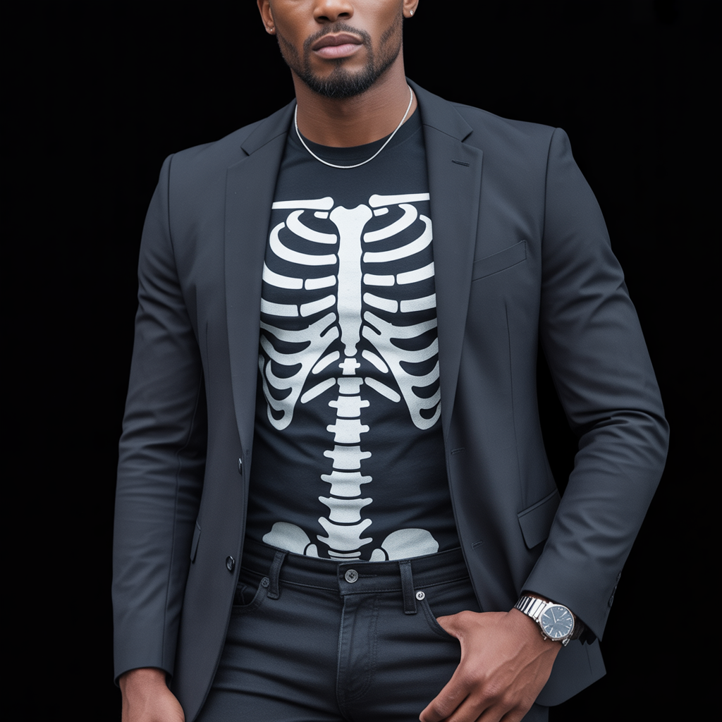 skeleton shirt
