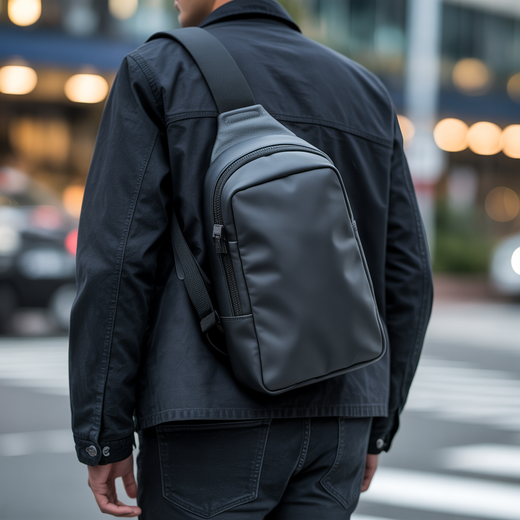 sling backpack for men