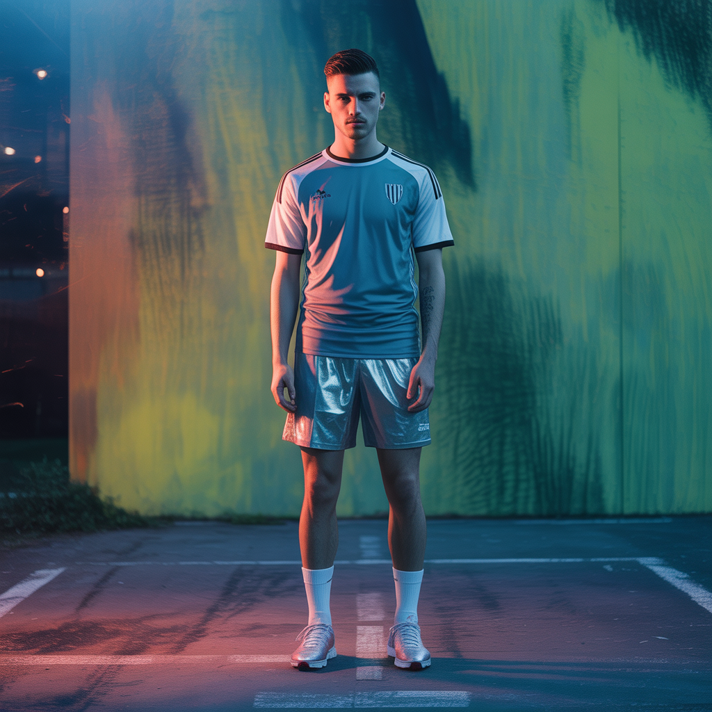 soccer player fade