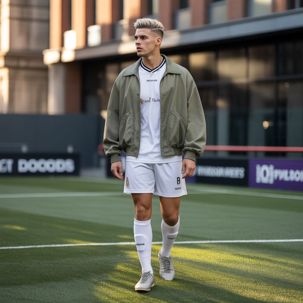 soccer player fade