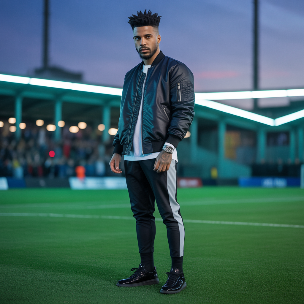 soccer player fade