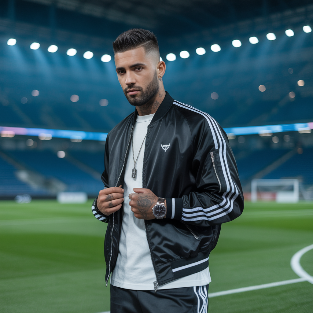 soccer player fade