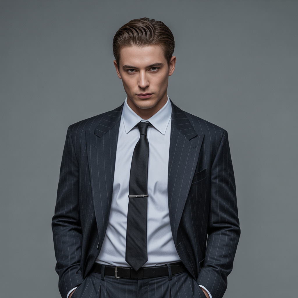 straight hair men